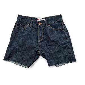 Levi's 514 Straight Dark Blue Denim Jean shorts